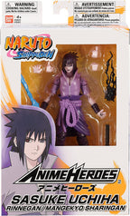 Uchiha Sasuke Rinnegan / Mangekyo Sharingan Naruto BNTCA Anime Heroes