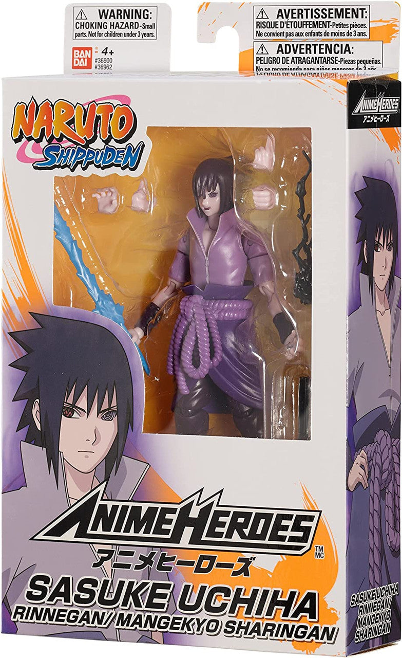 Uchiha Sasuke Rinnegan / Mangekyo Sharingan Naruto BNTCA Anime Heroes