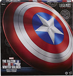 Hasbro Marvel Legends Series Avengers Falcon And Winter Soldier Captain America Premium Role Play Shield -Adult Fan -Costume/Collectible , Red