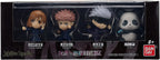 Jujutsu Kaisen ADVERGE Figure Box Set: Nobara Kugisaki, Yuji Itadori, Satoru Gojo, Panda