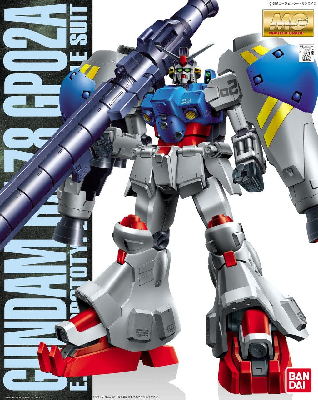 Bandai Hobby RX-78 GP02A Gundam, Bandai Master Grade Action Figure (BAN061220)