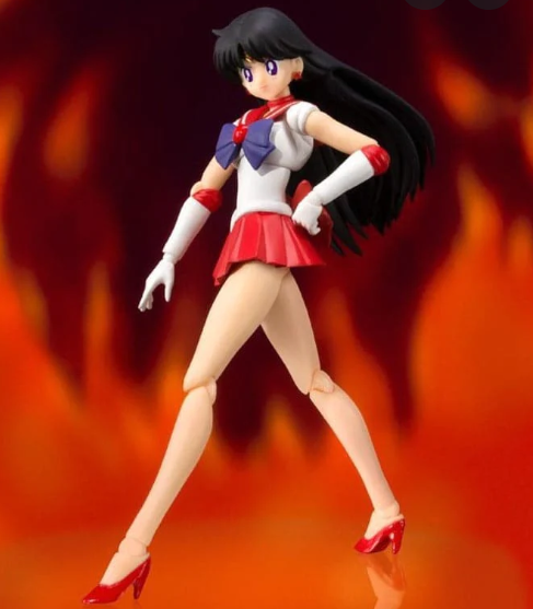 Bandai Tamashii Nations S.H. Figuarts Sailor Mars - Animation Color Edition "Pretty Guardian Sailor Moon"