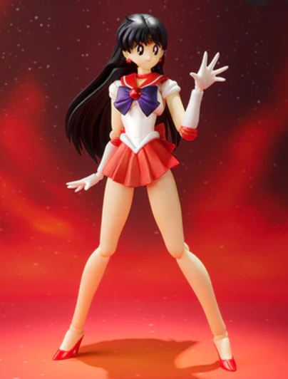 Bandai Tamashii Nations S.H. Figuarts Sailor Mars - Animation Color Edition "Pretty Guardian Sailor Moon"