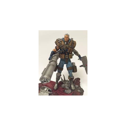 DIAMOND SELECT TOYS Marvel Premier Collection: Cable Resin Statue, Multi, Standard