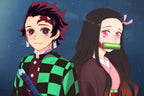 ensky - Tanjiro and Nezuko [Demon Slayer] Artboard Jigsaw Puzzle - Canvas Style