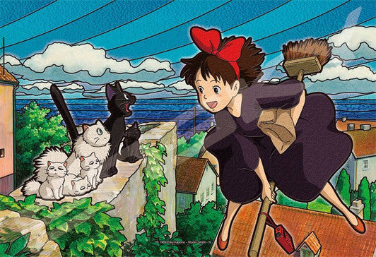 Kiki's Delivery Service "A Girl's Time" 300P Artcrystal Jigsaw Puzzle (300-AC055) "Kiki's Delivery Service", Ensky Artcrystal Puzzle