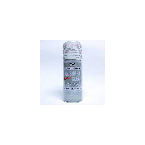 Mr. Super Clear UV Cut Flat Spray