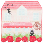 Studio Ghibli via Bluefin Marushin Kiki's Delivery Service Jiji Flower Maison Mini Towel - Official Studio Ghibli Merchandise