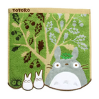 Studio Ghibli via Bluefin Marushin My Neighbor Totoro Totoro and Acorn Tree Mini Towel - Official Studio Ghibli Merchandise