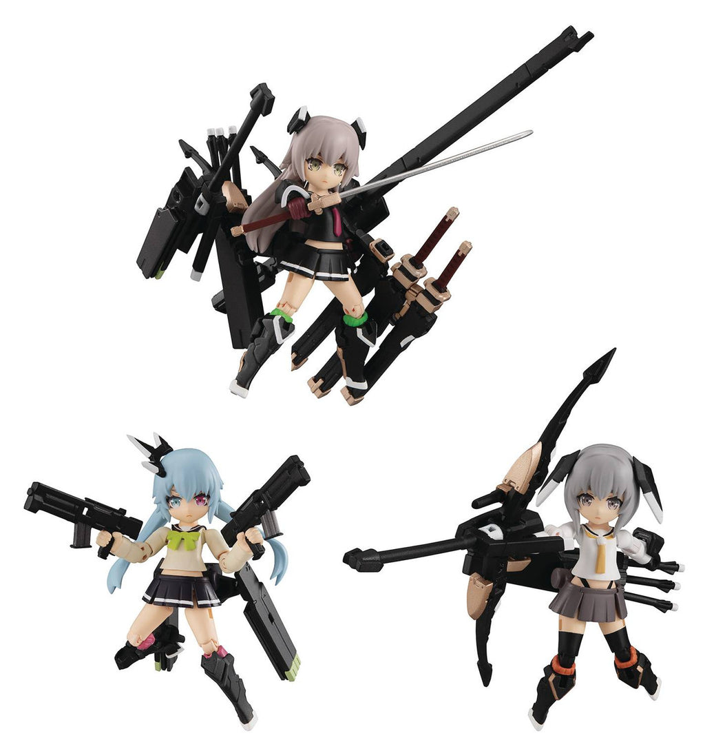 Heavy Weapon High School Girl Team 3 "Desktop Army", Megahouse Desktop Army