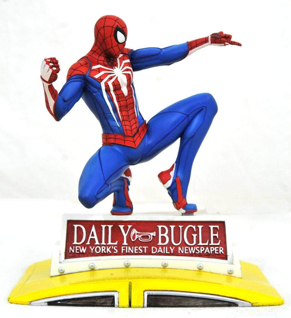 MARVEL GALLERY PS4 SPIDER-MAN ON TAXI STATUE