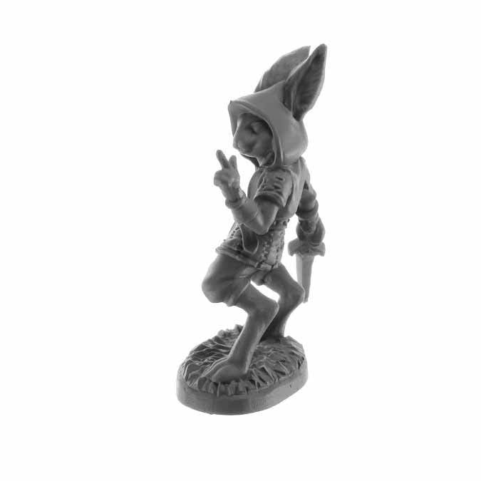 Reaper Rask Male Harefolk Reaper Legends Bones USA Unpainted Miniature 30052