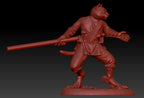 Reaper Dungeons And Dragons Monster Reaper s Swiftpaw Catfolk Dark Heaven Unpainted Metal Figure Miniature D&D 3923