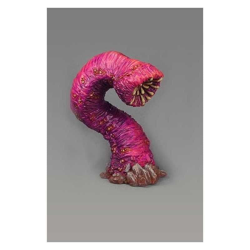 Dungeons & Dragons: Reaper Monster :Reaper 77006: Great Worm - Dark Heaven Bones : Miniature