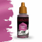 The Army Painter Warpaints Air Metallic Zephyr Pink Non Toxic Acrylic Paints 18ml AW1485