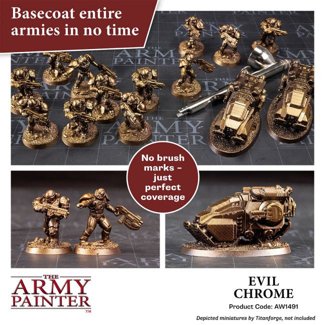 The Army Painter Warpaints Air The Army Painter Air Evil Chrome 18Ml/0.6Oz AW1491