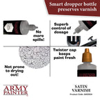The Army Painter Warpaints Air Satin Varnish Protective Non Toxic Acrylic Paint 18ml AW2004