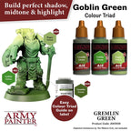 The Army Painter Warpaints Air Color Triad Gremlin Green Non Toxic Air Brush Paint 18ml AW3109