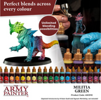 The Army Painter Warpaints Air Color Triad Militia Green Non Toxic Air Brush Paint 18ml AW3110