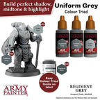 The Army Painter Warpaints Air Color Triad Regiment Grey Non Toxic Air Brush Paint 18ml AW3118
