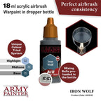 The Army Painter Warpaints Air Color Triad Iron Wolf Non Toxic Air Brush Paint 18ml AW3119