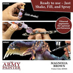 The Army Painter Warpaints Air Color Triad Magnolia Brown Non Toxic Air Brush Paint 18ml AW3124