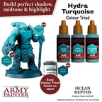 The Army Painter Warpaints Air Color Triad Ocean Depths Non Toxic Air Brush Paint 18ml AW3141