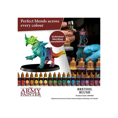 The Army Painter Warpaints Air Color Triad Brethil Blush Non Toxic Air Brush Paint 18ml AW3421