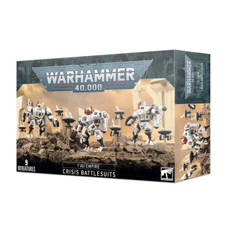 Games Workshop Warhammer 40K T'au Empire XV8 Crisis Battlesuit Team 56-07
