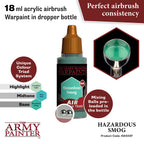 The Army Painter Warpaints Air Color Triad Hazardous Smog Non Toxic Air Brush Paint 18ml AW3437