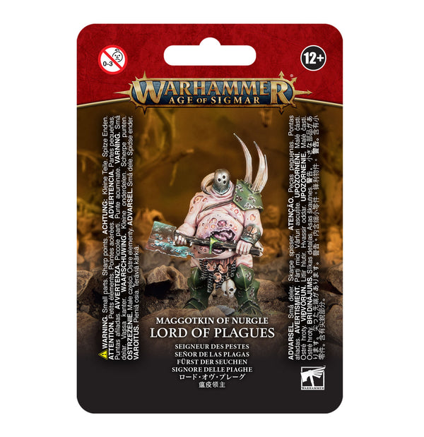 Games Workshop Warhammer Age of Sigmar Maggotkin of Nurgle Lord of Plagues Miniature 83-32