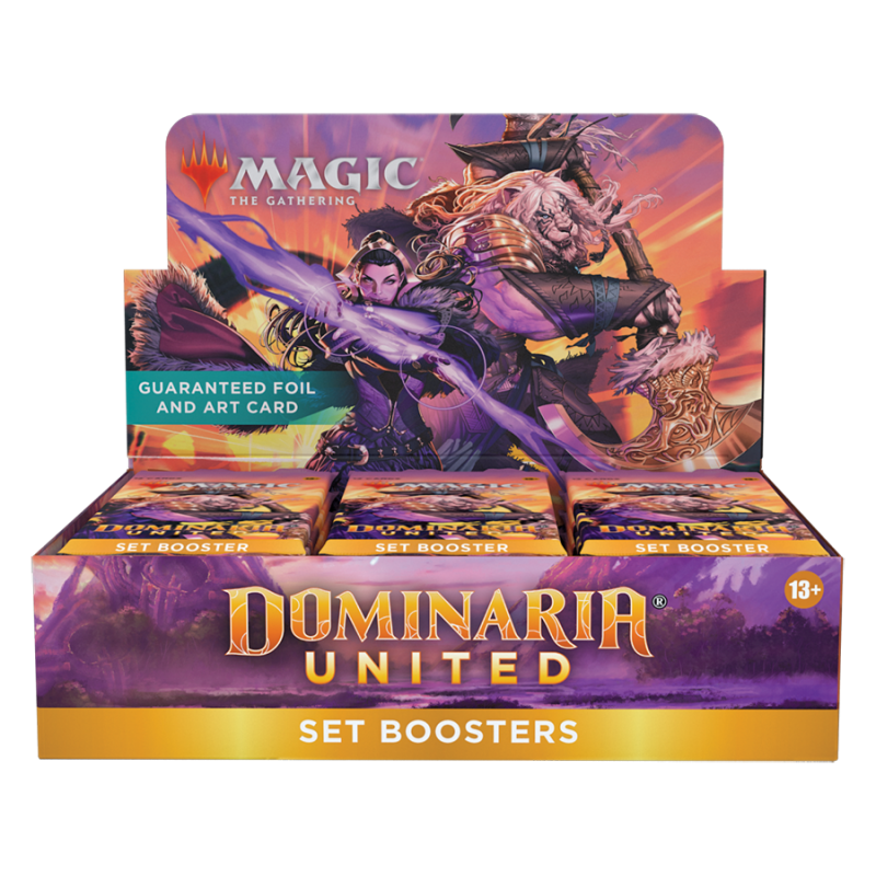 MTG Magic The Gathering Dominaria United Set Booster Box 30 Packs And Box Topper Card 361 MTG Magic Cards WOC-C97160000