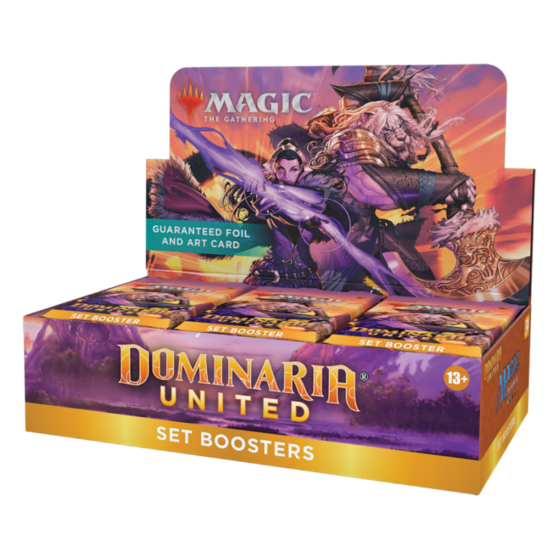 MTG Magic The Gathering Dominaria United Set Booster Box 30 Packs And Box Topper Card 361 MTG Magic Cards WOC-C97160000