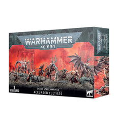 Games Workshop Warhammer 40K Chaos Space Marines Accursed Cultists 43-83