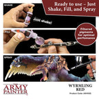 The Army Painter Warpaints Air Color Triad Wyrmling Red Non Toxic Air Brush Paint 18ml AW4105