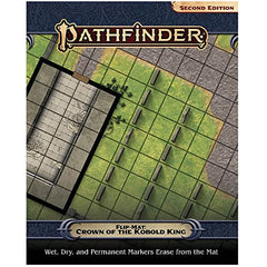 Pathfinder: Flip-Mat - Crown of The Kobold King - 24"x30" Unfolded, Double-Sided, Tabletop RPG
