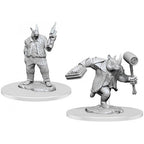 Wizkids Dungeons And Dragons Magic The Gathering Unpainted Miniatures Freelance Muscle And Rhox Pummeler WZK90564
