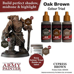 The Army Painter Warpaints Air Color Triad Cypress Brown Non Toxic Air Brush Paint 18ml AW4124