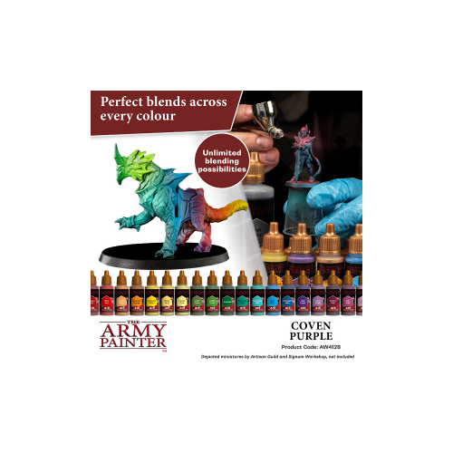 The Army Painter Warpaints Air Color Triad Coven Purple Non Toxic Air Brush Paint 18ml AW4128