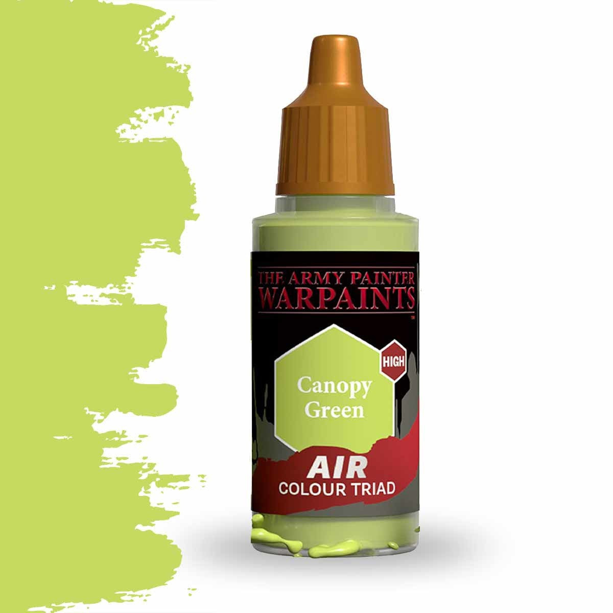 The Army Painter Warpaints Air Color Triad Canopy Green Non Toxic Air Brush Paint 18ml AW4433