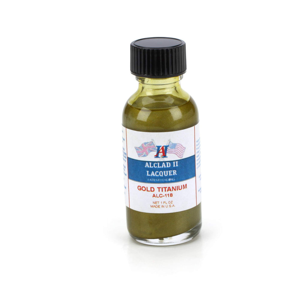 Alclad II Lacquers Gold Titanium 1 oz., ALC118