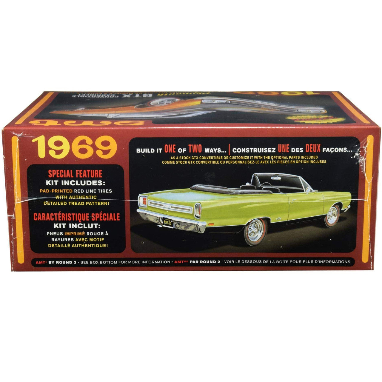 AMT 1969 Plymouth GTX Convertible 1:25 Scale Model Kit