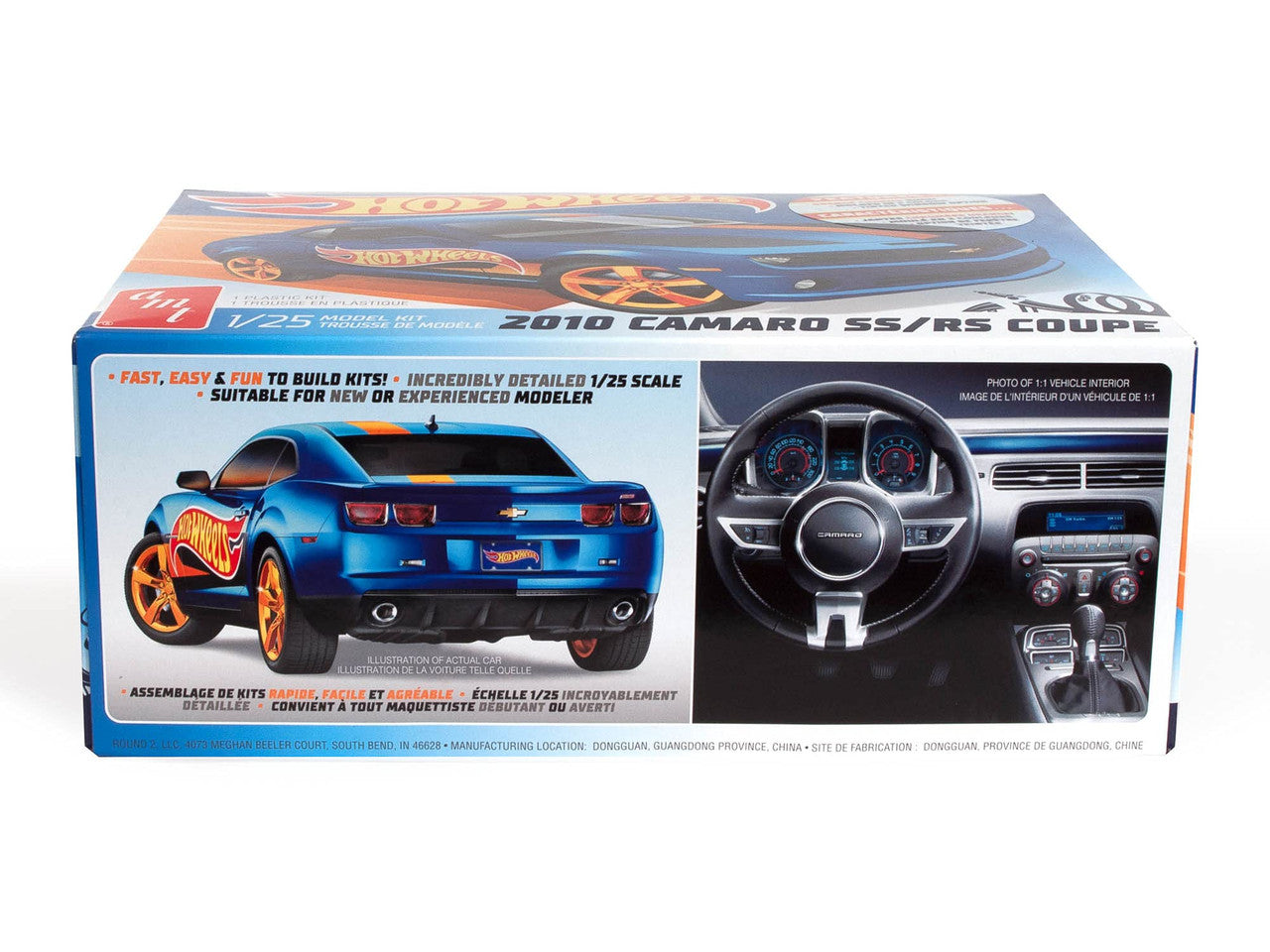 AMT 2010 Chevy Camaro Hot Wheels 1:25 Scale Model Kit