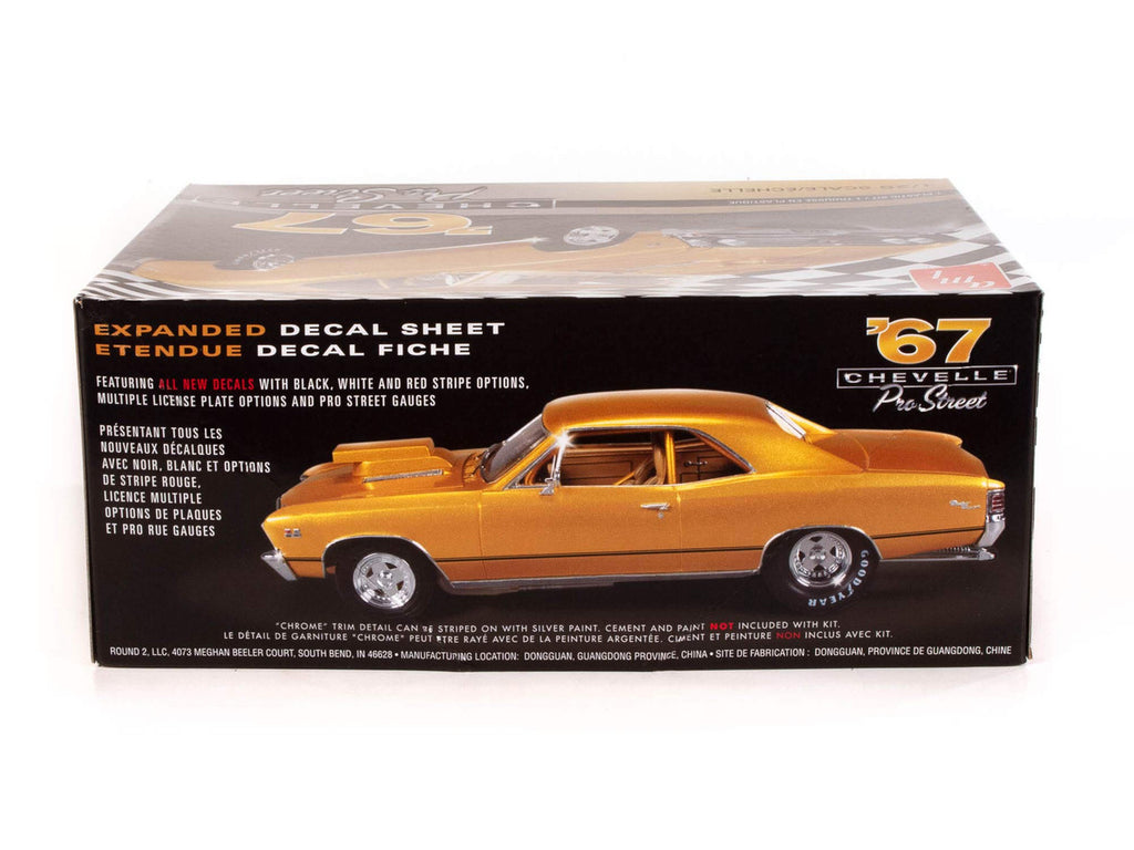 AMT 1967 Chevy Chevelle Pro Street 1:25 Scale Model Kit