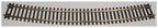 Atlas HO Code 83 24 Radius Curve Section 6pcs