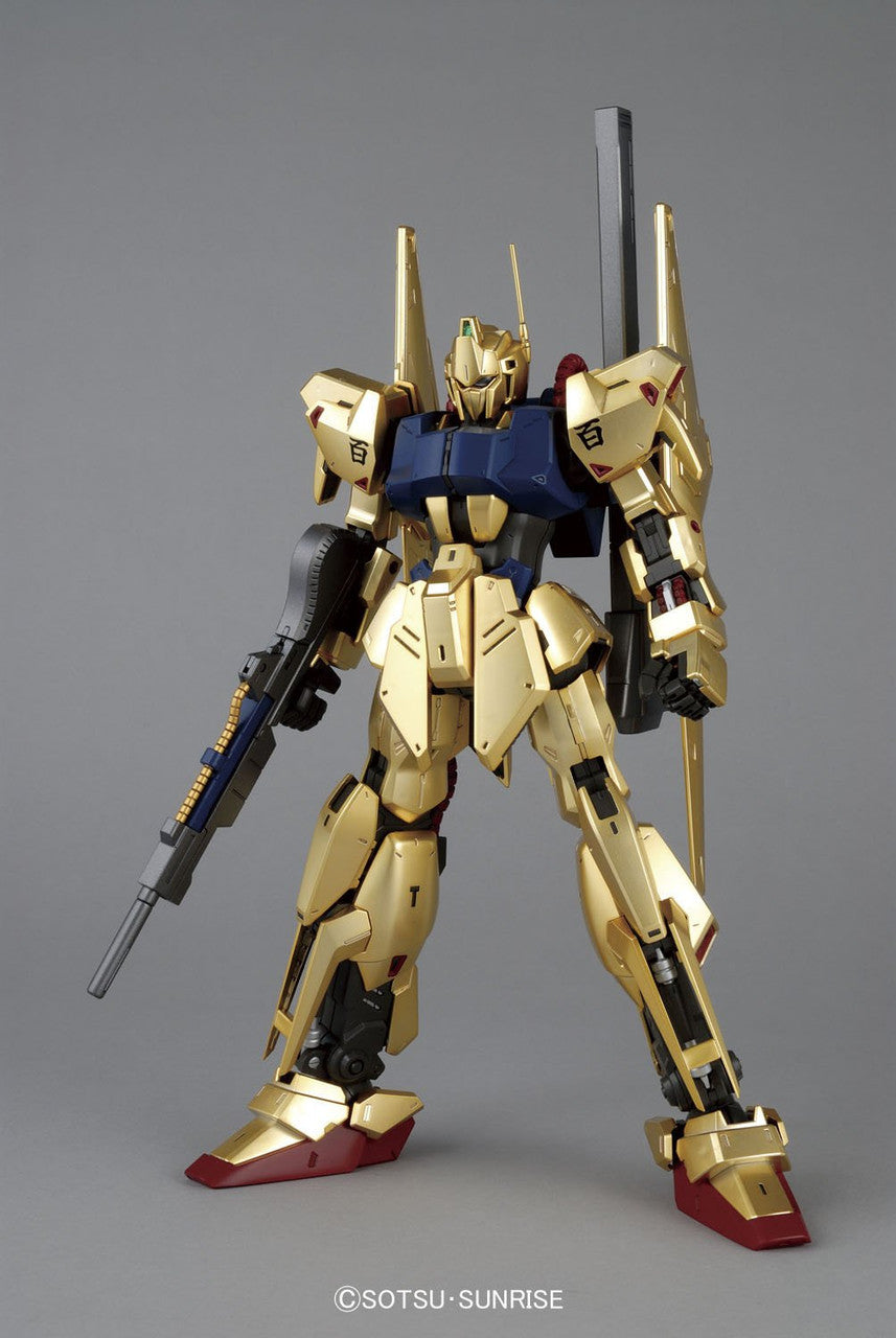 Bandai Hobby MG 1/100 Hyaku-Shiki Version 2.0 "Zeta Gundam Model Kit, Black