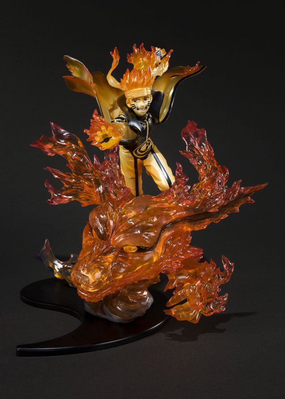 Tamashii Nations Bandai Figuartszero Naruto Uzumaki-Kurama-Kizuna Relation Statue