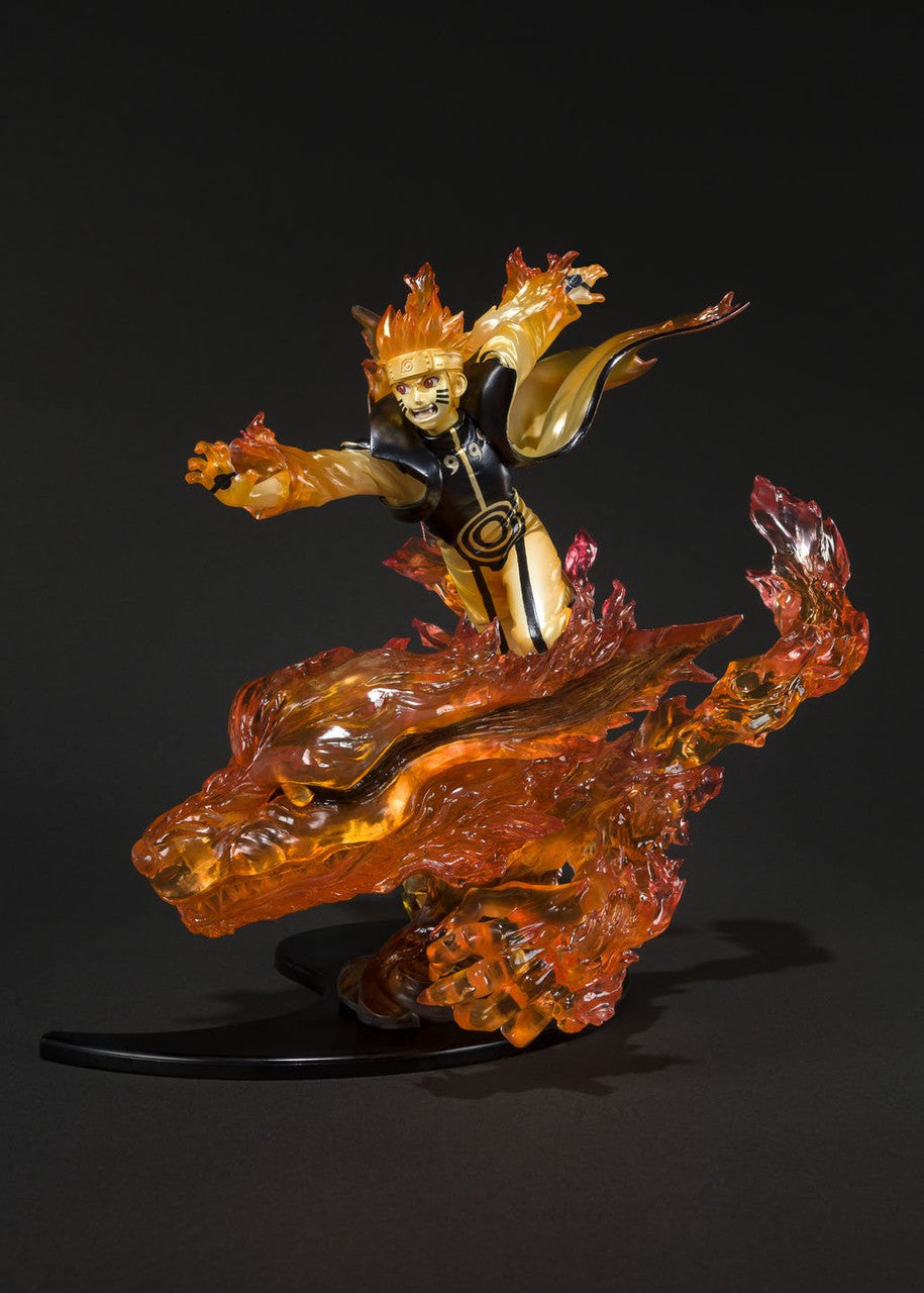 Tamashii Nations Bandai Figuartszero Naruto Uzumaki-Kurama-Kizuna Relation Statue