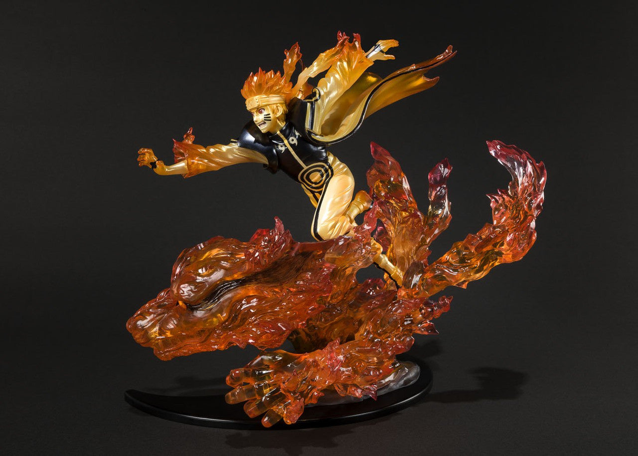 Tamashii Nations Bandai Figuartszero Naruto Uzumaki-Kurama-Kizuna Relation Statue