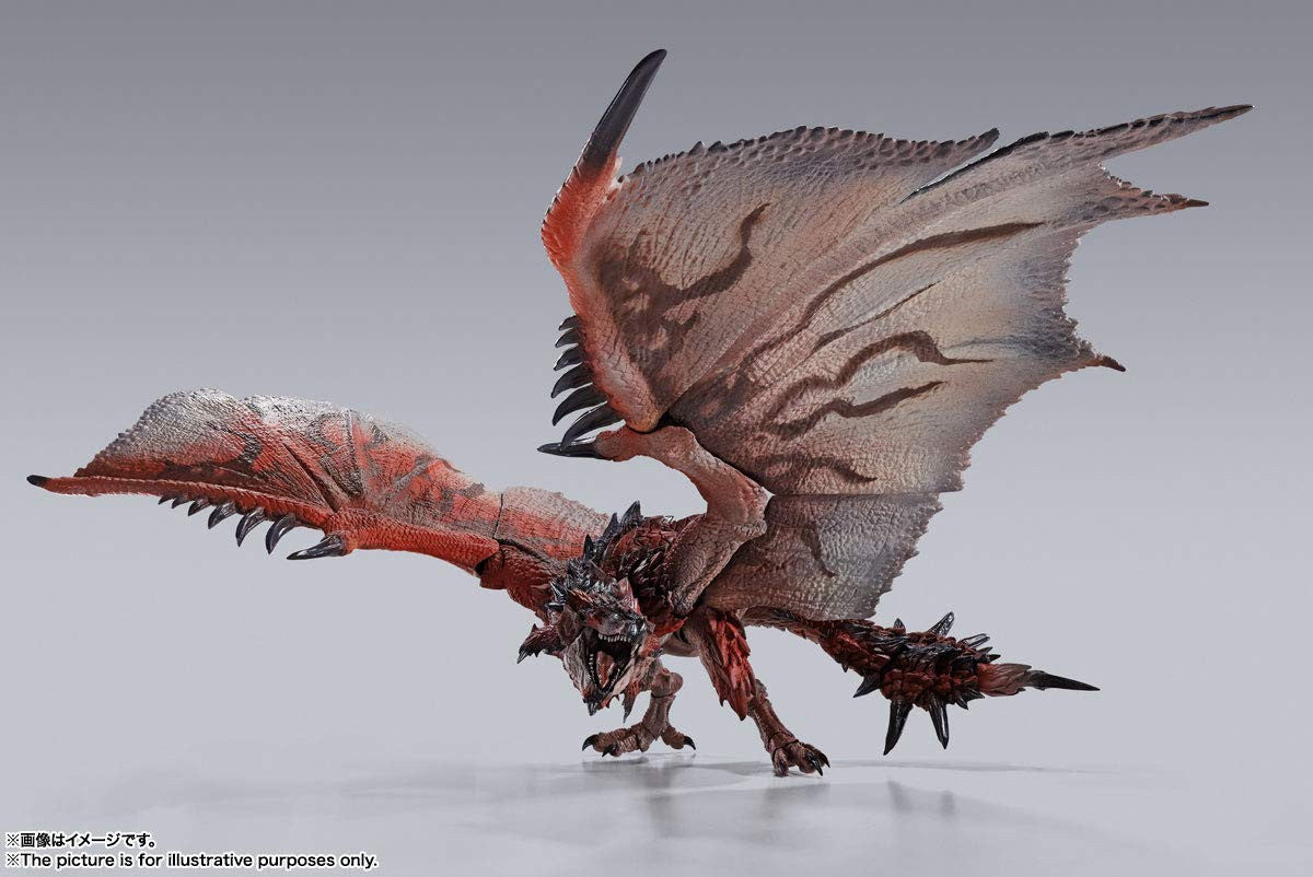 TAMASHII NATIONS shii Nations S.H.MonsterArts Monster Hunter Rathalos